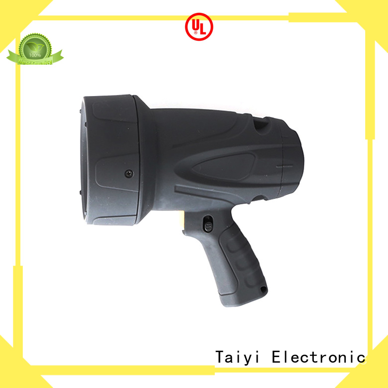 Taiyi Electronic battery brightest rechargeable spotlight wholesale for search