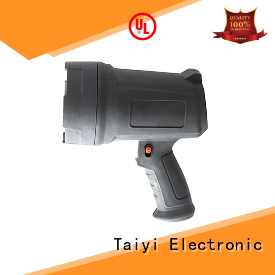 Taiyi Electronic stand 12v handheld spotlight manufacturer for search