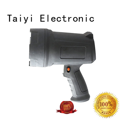 Taiyi Electronic high quality portable searchlight rechargeable searchlight for vehicle breakdowns