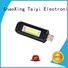 Taiyi Electronic mini flashlight keychain with logo series for electronics