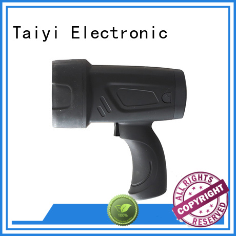 Taiyi Electronic outdoor most powerful handheld spotlight manufacturer for camping