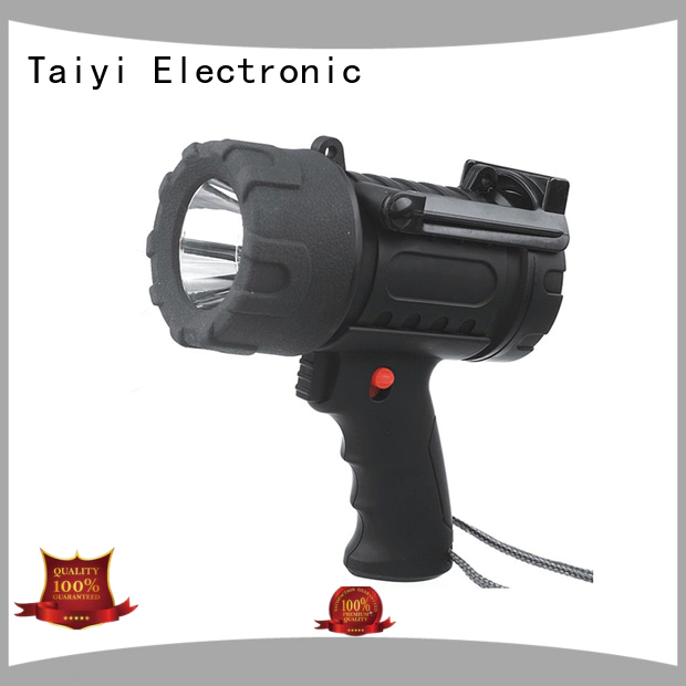 Taiyi Electronic handheld brightest portable spotlight manufacturer for sports