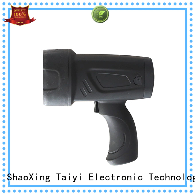 Taiyi Electronic spot brightest handheld spotlight series for search