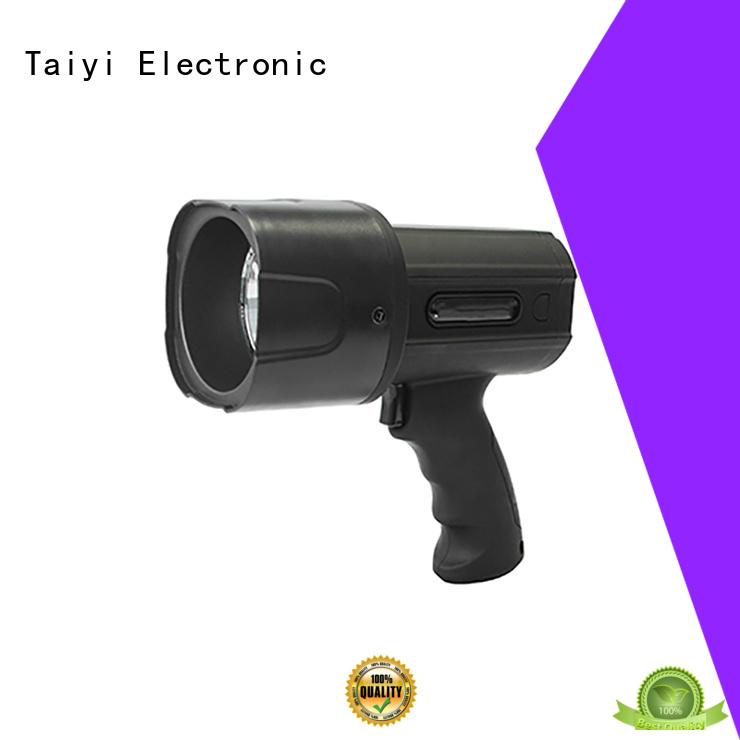 Taiyi Electronic promotional led handheld spotlight 12v manufacturer for vehicle breakdowns