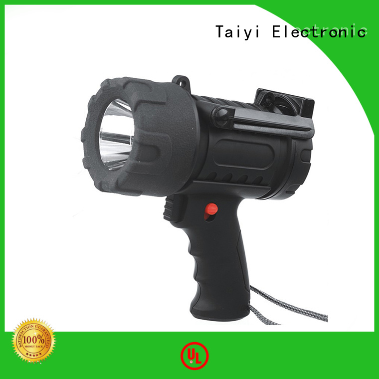 Taiyi Electronic professional brightest rechargeable spotlight wholesale for search