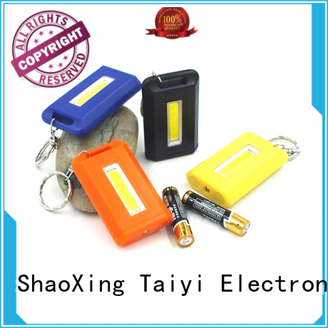Taiyi Electronic mini keychain led flashlight wholesale for electronics