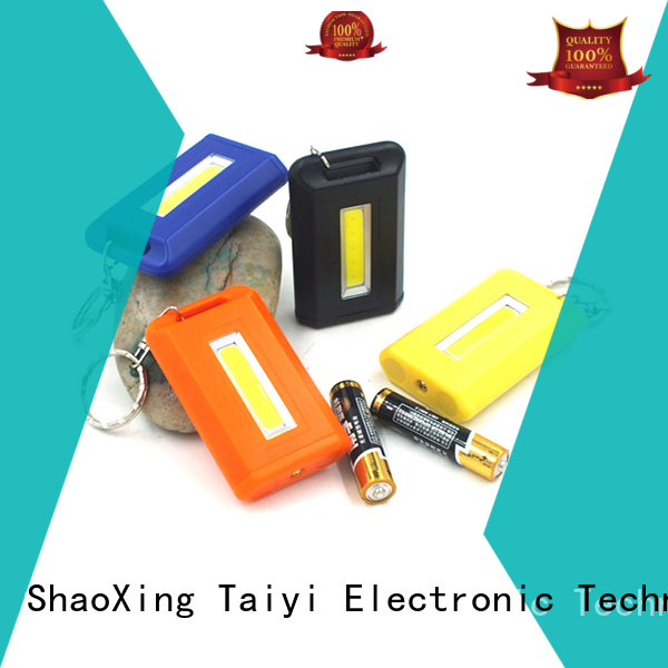 Taiyi Electronic colorful best keychain light supplier for multi-purpose work light