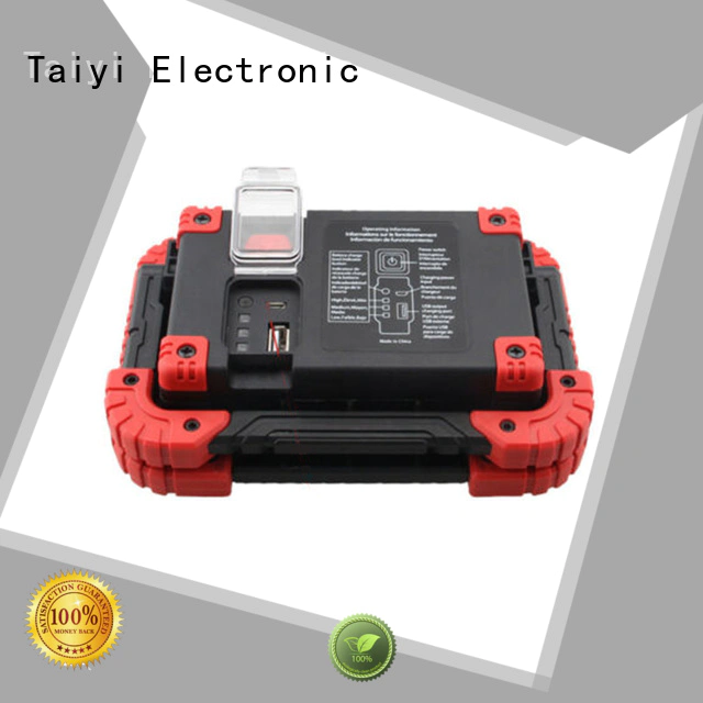 Taiyi Electronic hook rechargeable cob led work light series for roadside repairs
