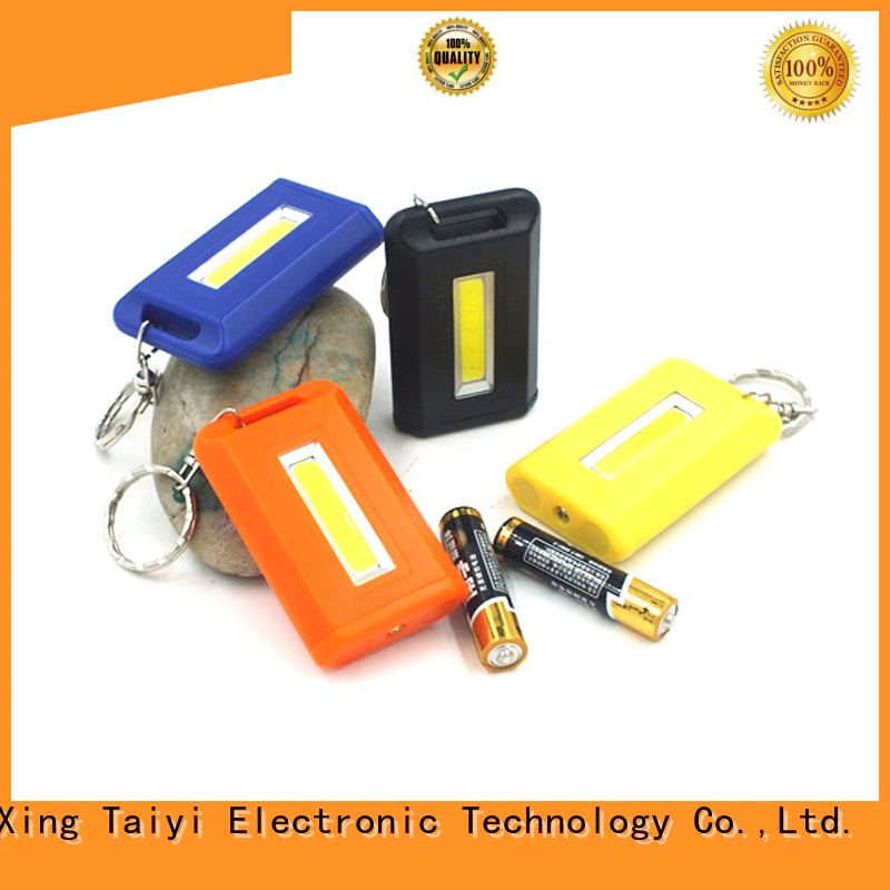 Taiyi Electronic super powerful keychain flashlight supplier for multi-purpose work light