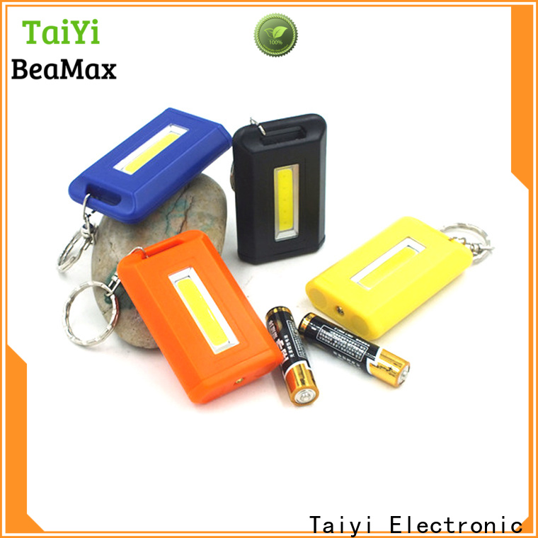 professional flashlight keychain with logo solar wholesale for multi-purpose work light