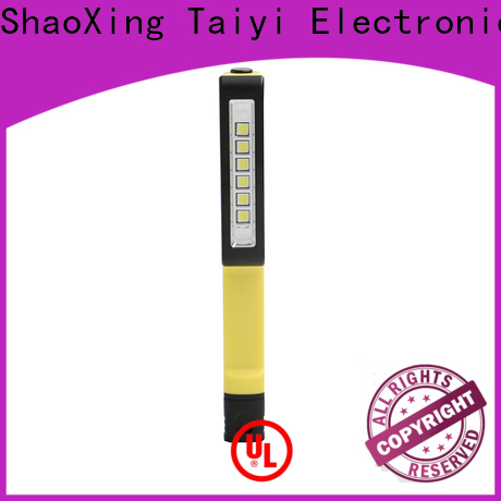 Taiyi Electronic high quality portable rechargeable work lights manufacturer for roadside repairs