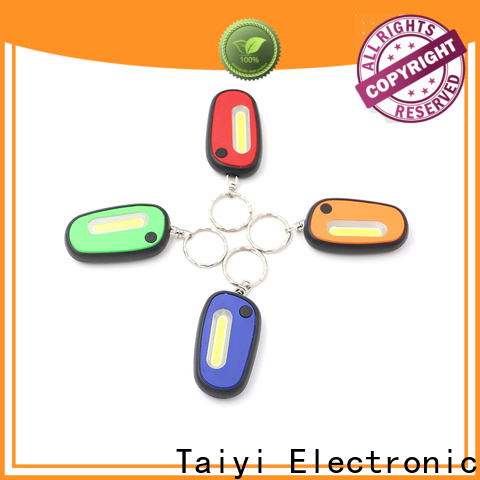 Taiyi Electronic colorful mini flashlight keychain supplier for electronics