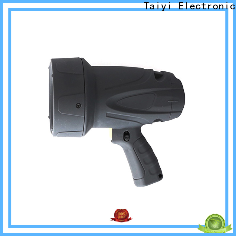 Taiyi Electronic rechargeable led handheld spotlight series for camping