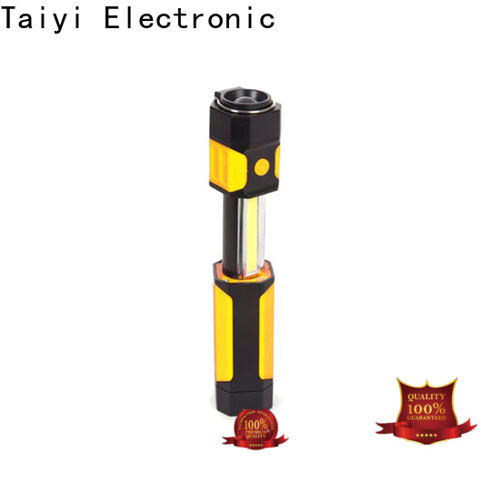 Taiyi Electronic flashlight portable rechargeable work lights wholesale for electronics