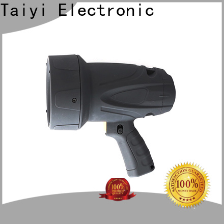 Taiyi Electronic reasonable led handheld spotlight 12v manufacturer for security