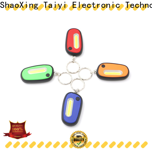 Taiyi Electronic colorful led keychain manufacturer for roadside repairs