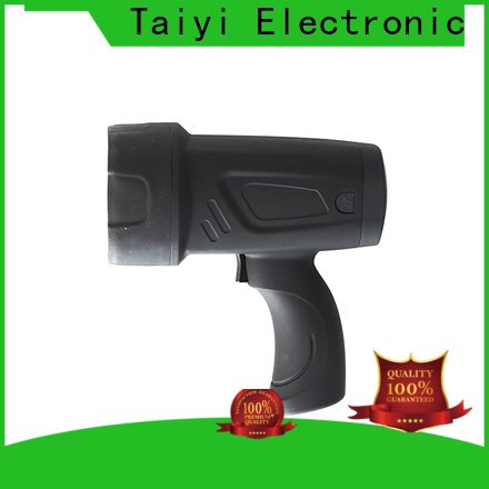 Taiyi Electronic high quality 12v handheld spotlight wholesale for camping