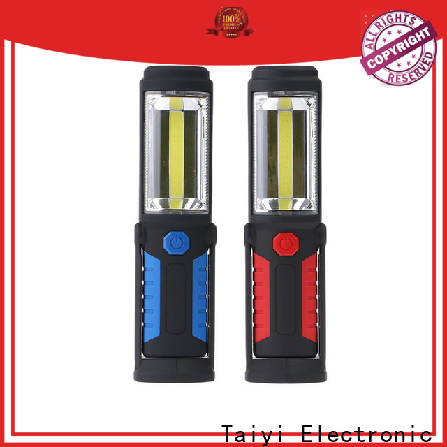 Taiyi Electronic rechargeable handheld work light wholesale for roadside repairs