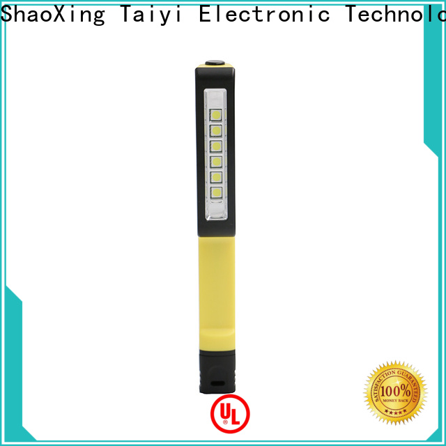 Taiyi Electronic flashlight rechargeable led work light supplier for multi-purpose work light