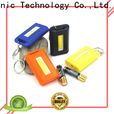 professional flashlight keychain with logo cob series for roadside repairs