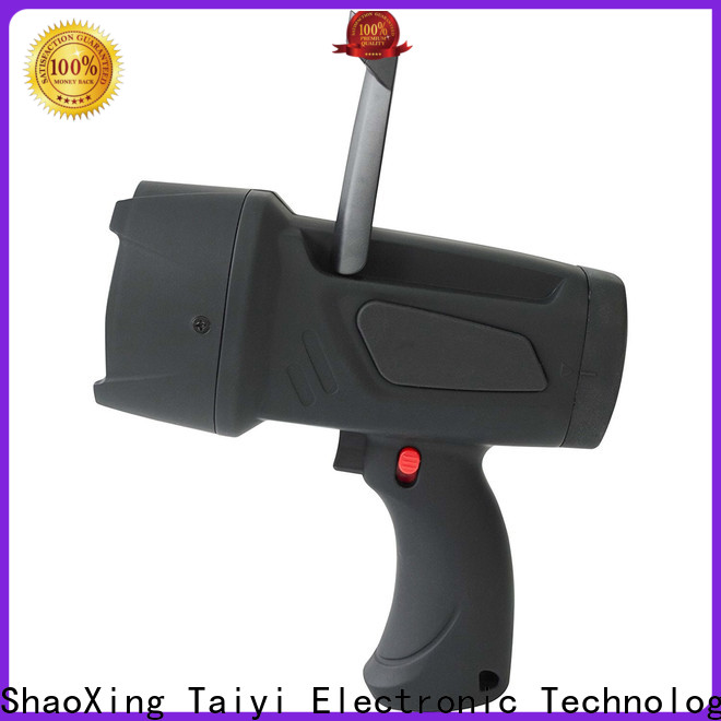 Taiyi Electronic powerful handheld car spotlight supplier for security