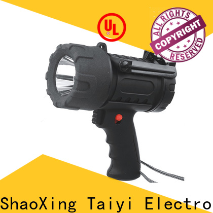 Taiyi Electronic professional best handheld spotlight manufacturer for camping