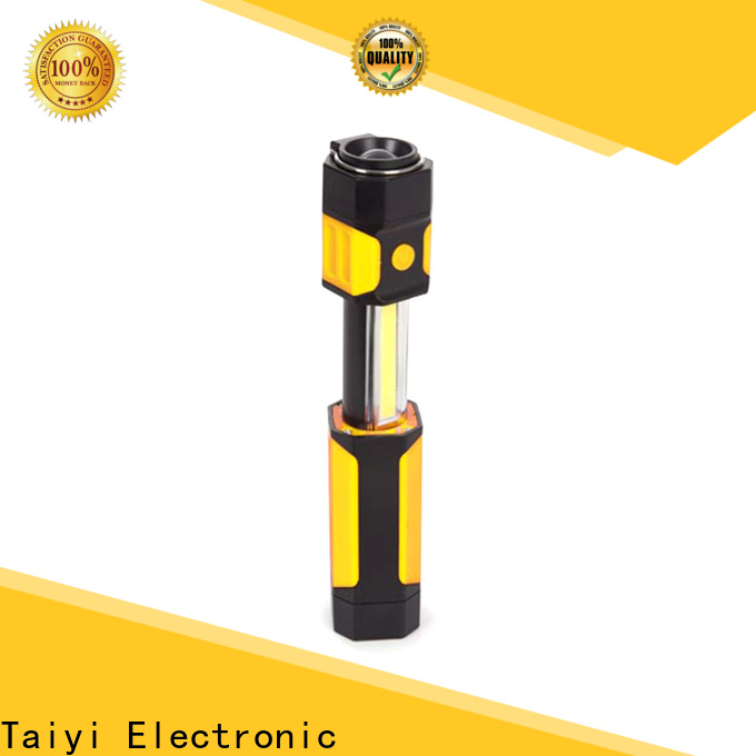 Taiyi Electronic led portable rechargeable work lights series for roadside repairs