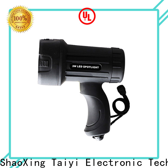 reasonable powerful rechargeable spotlight powerful series for security