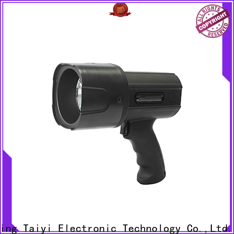 Taiyi Electronic professional handheld battery spotlight wholesale for sports