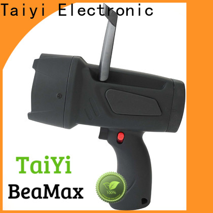 Taiyi Electronic operated handheld battery spotlight supplier for vehicle breakdowns