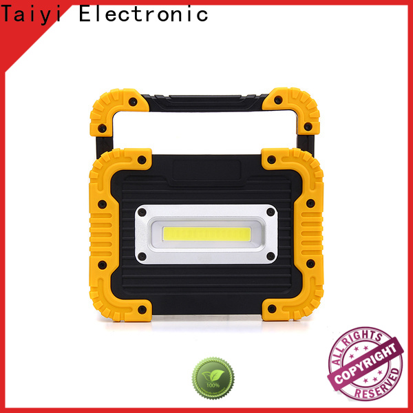 Taiyi Electronic durable 20w rechargeable led work light supplier for roadside repairs