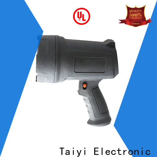 Taiyi Electronic high quality brightest portable spotlight wholesale for vehicle breakdowns