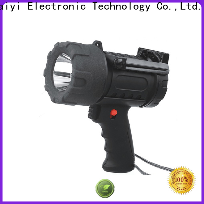 Taiyi Electronic professional rechargeable spotlight wholesale for camping