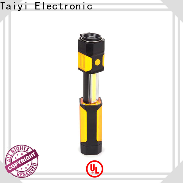 Taiyi Electronic flashlight waterproof work light series for roadside repairs