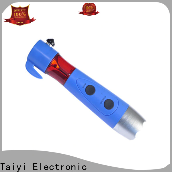 Taiyi Electronic safe high lumen flashlight series for roadside repairs