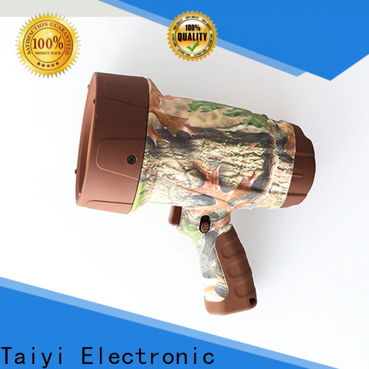 Taiyi Electronic high quality handheld spotlight for boat wholesale for security