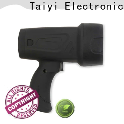 Taiyi Electronic rechargeable most powerful handheld spotlight wholesale for vehicle breakdowns