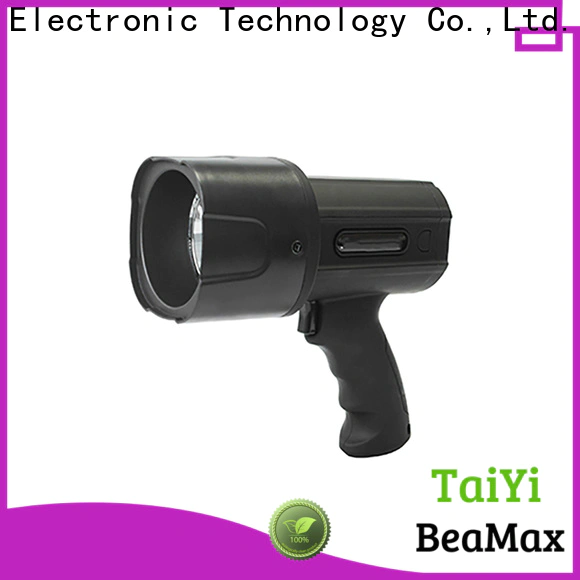 Taiyi Electronic rechargeable halogen handheld spotlight wholesale for security
