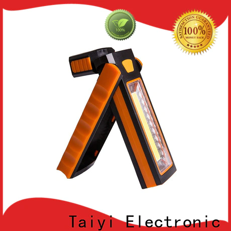 Taiyi Electronic dimmable cordless work light supplier for roadside repairs