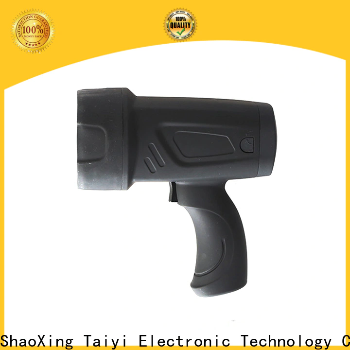 professional rechargeable handheld spotlight battery series for security