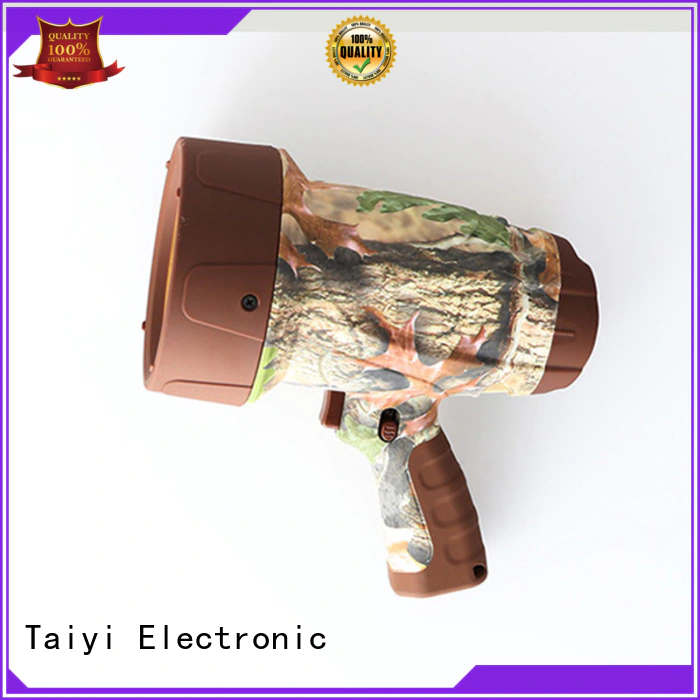 Taiyi Electronic high quality powerful handheld spotlight supplier for search